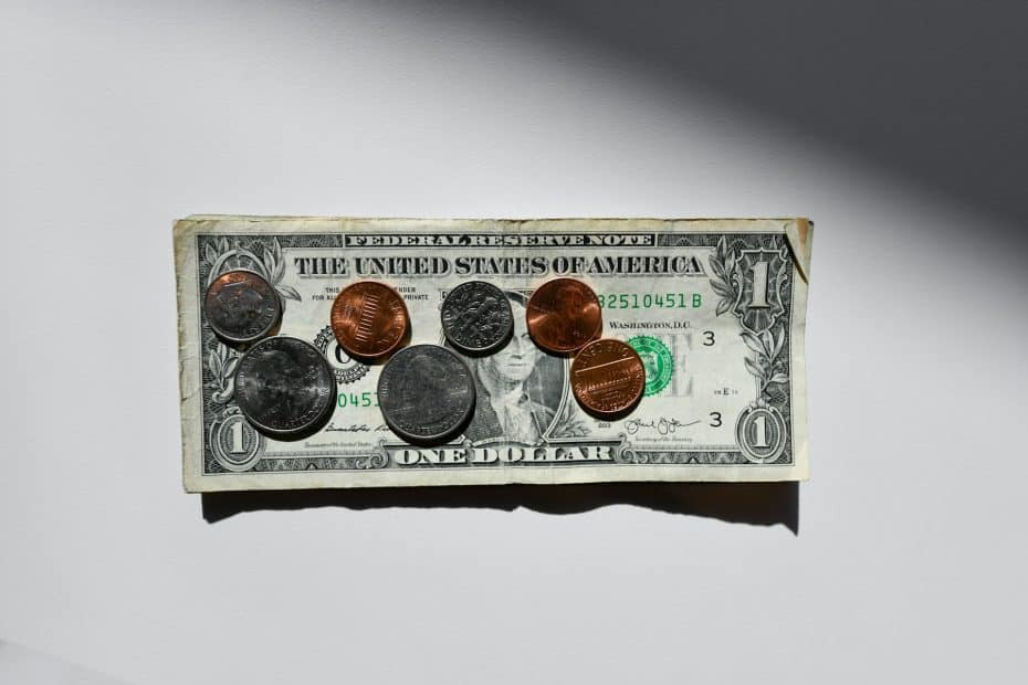 dollar and change